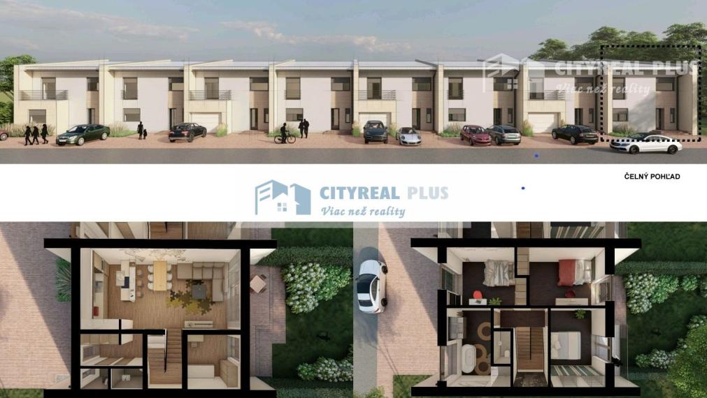 Ponúkam na Predaj novostavbu v radovej zástavbe Nov Zámky