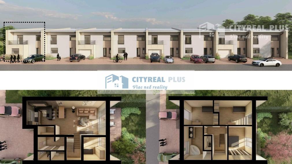 Ponúkam na Predaj novostavbu v radovej zástavbe Nov Zámky