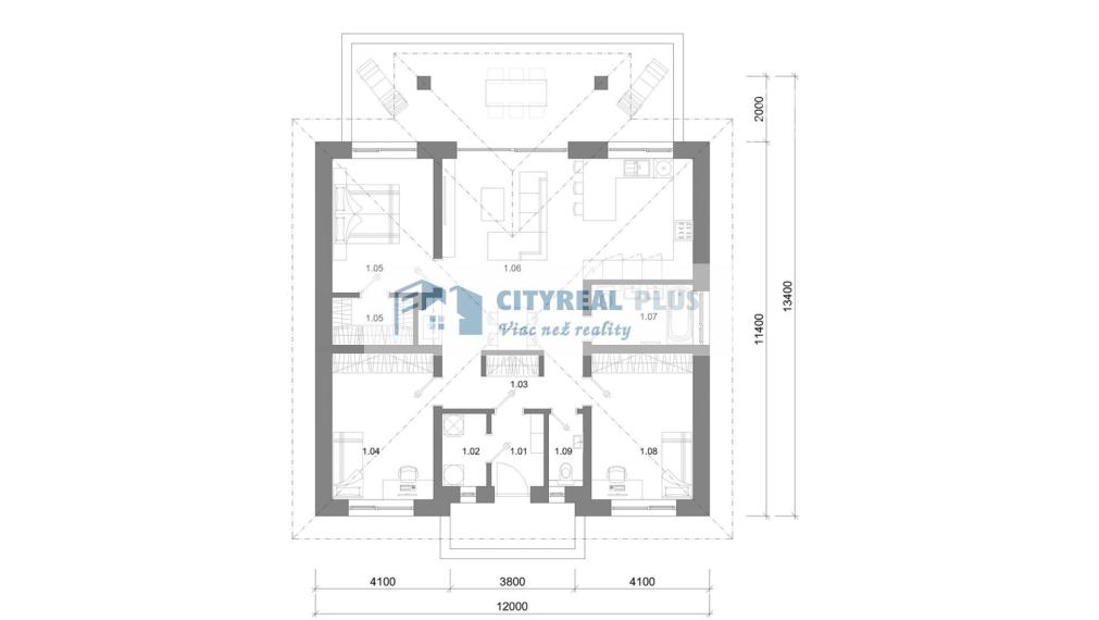 NA PREDAJ 4 IZBOVÁ NOVOSTAVBA - POSLEDNÝ DOM !!!