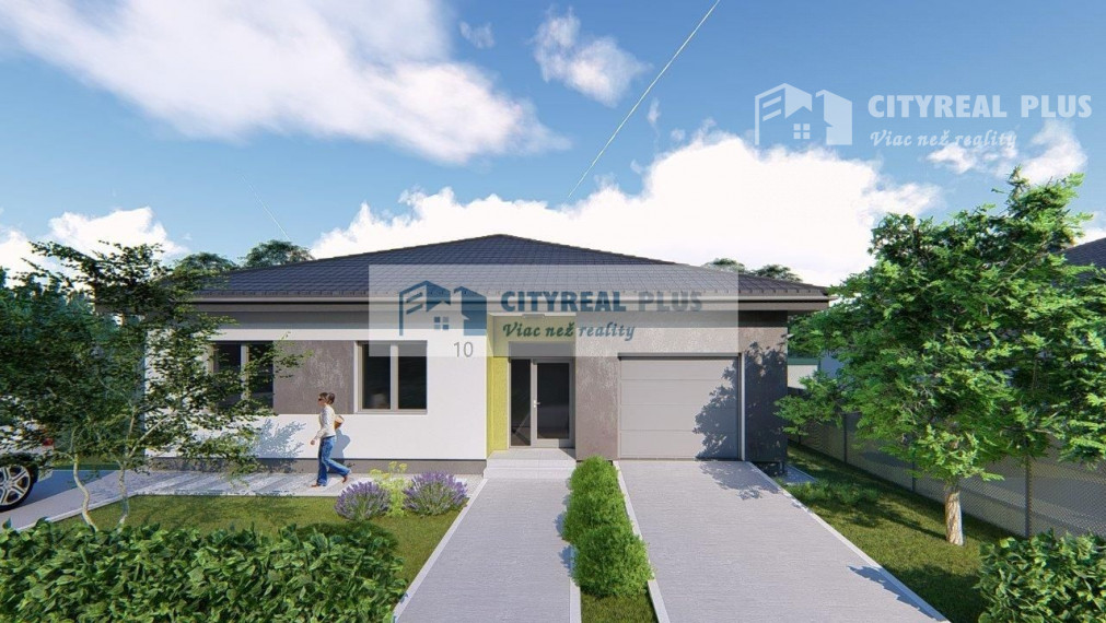 Ponúkam na predaj 4 izbovú  NOVOSTAVBU s garážou Dvory nad Žitavou