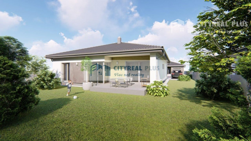 Ponúkam na predaj 4 izbovú  NOVOSTAVBU s garážou Dvory nad Žitavou