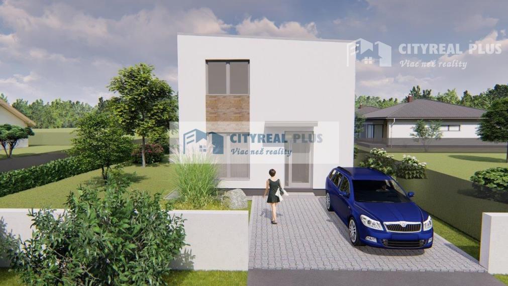 Ponúkam na Predaj modernú poschodovú novostavbu v obci Dvory nad Žitavou