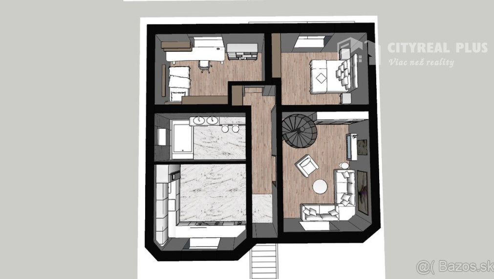 Čerstvo kolaudovaný rodinný dom s 2 bytovými jednotkami v Hurbanove