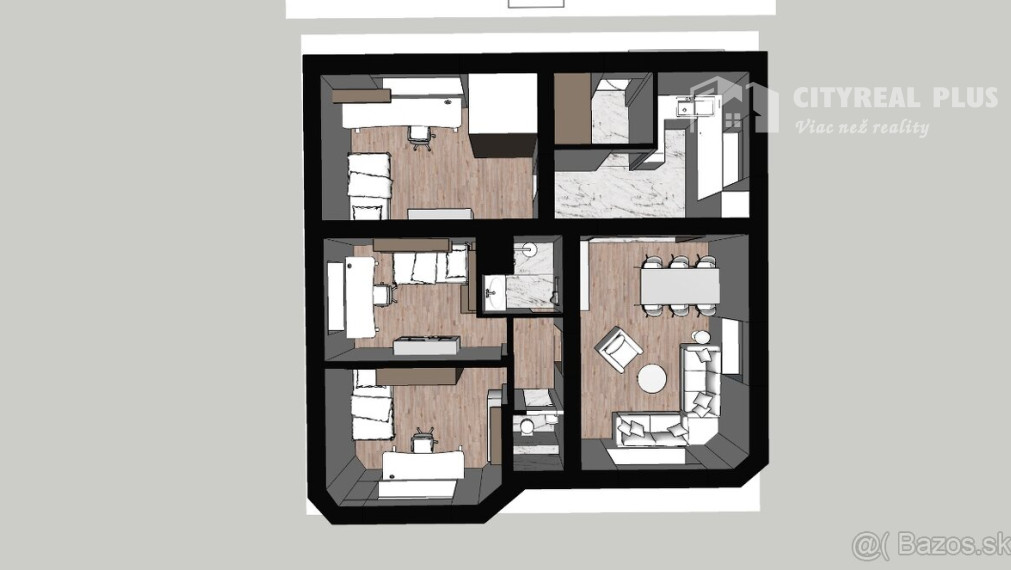 Čerstvo kolaudovaný rodinný dom s 2 bytovými jednotkami v Hurbanove