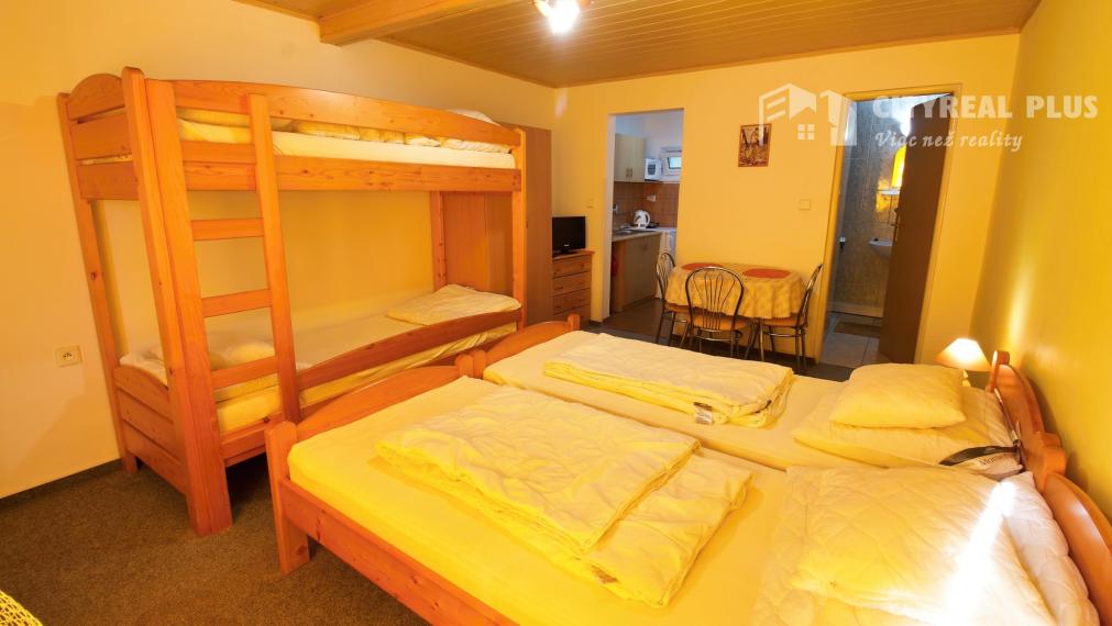 Ponúkame exkluzívne iba u nás na predaj kompletne zariadený penzión v obľúbenej rekreačnej obci Podhájska