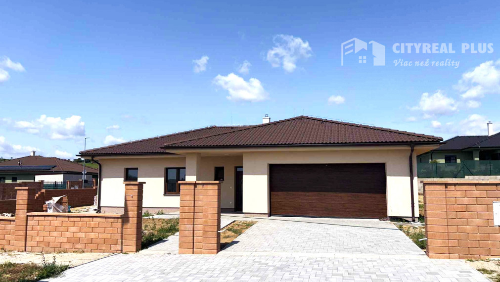 Na predaj  novostavba 4-izbového rodinného domu  Lužianky