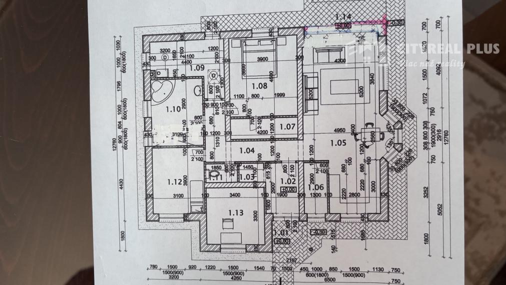Ponúkame Vám na predaj 5 izbový rodinný dom v obci Bajč