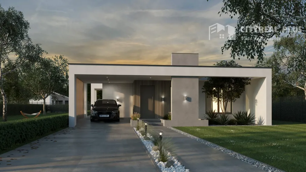 Na PREDAJ 4 izbová moderná a dizajnová NOVOSTAVBA Dvory nad Žitavou