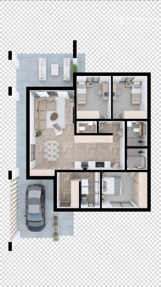 Na PREDAJ 4 izbová moderná a dizajnová NOVOSTAVBA Dvory nad Žitavou