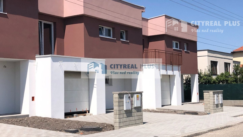 Na prenájom 4-izbová novostavba s garážou Šurany