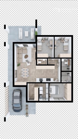 Na PREDAJ 4 izbová moderná a dizajnová NOVOSTAVBA 10km od NZ