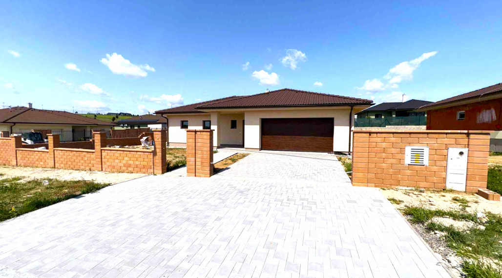 Na predaj  novostavba 4-izbového rodinného domu  Lužianky