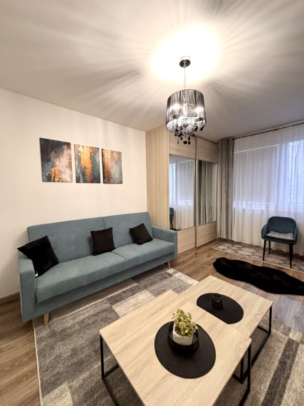 Ponúkame Vám na prenájom prerobený, zariadený 1 izbový byt s balkónom v meste Nové Zámky