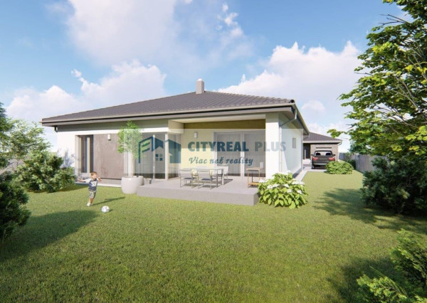 Ponúkam na predaj 4 izbovú  NOVOSTAVBU s garážou Dvory nad Žitavou