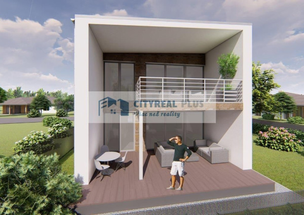 Ponúkam na Predaj modernú poschodovú novostavbu v obci Dvory nad Žitavou