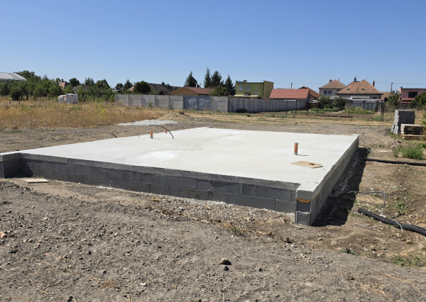 Ponúkam na Predaj 3 izbový dom v stave Hrubá stavba Dvory nad Žitavou